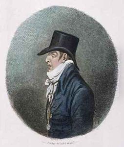 A portrait by James Gillray