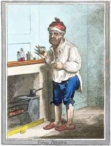 A Newmarket Hill Character drawn upon the spot 2 by James Gillray