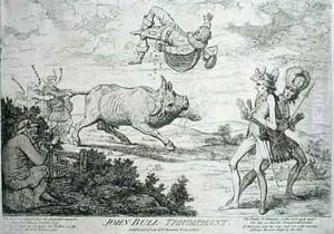 John Bull Triumphant 2 by James Gillray