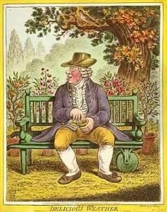 Delicious Weather 2 by James Gillray