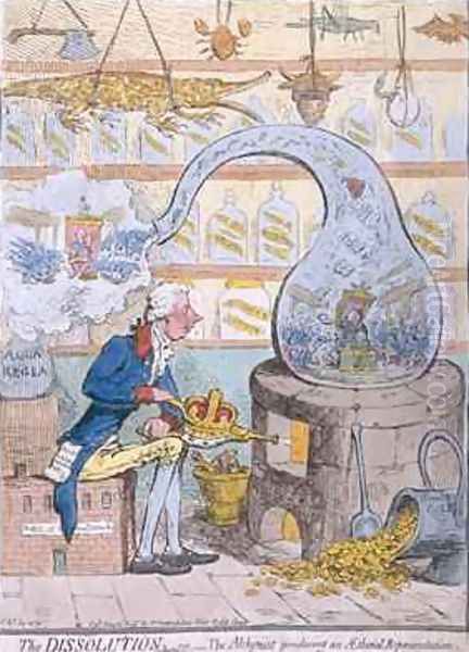The Dissolution or the Alchymist producing an Aetherial Representation - view 1