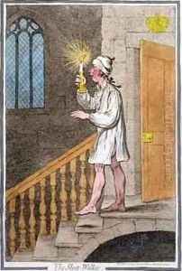The Sleep Walker by James Gillray