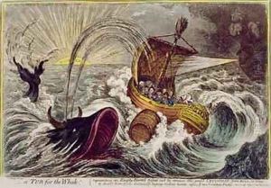 A Tub for the Whale published by Hannah Humphrey in 1806