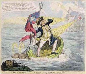 A French Hail Storm or Neptune losing sight of the Brest Fleet