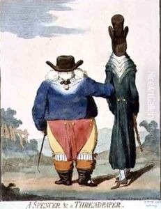 A Spencer and a Thread paper 2 by James Gillray