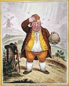 Dreadful Hot Weather by James Gillray
