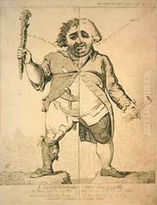 A Right Honourable alias a Sans Coulotte by James Gillray