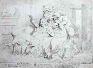 Bandelures by James Gillray