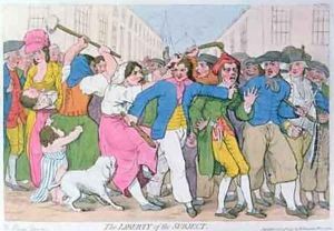 The Liberty of the Subject by James Gillray