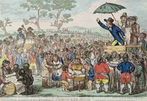 Copenhagen House by James Gillray