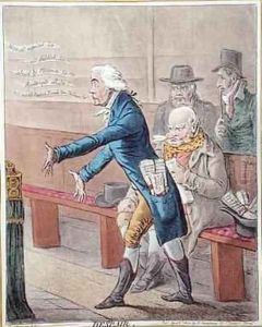 Despair by James Gillray
