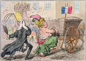 Discipline a la Kenyon by James Gillray