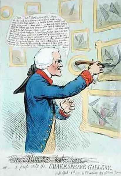 A Peep into the Shakespeare Gallery 2 - view 1