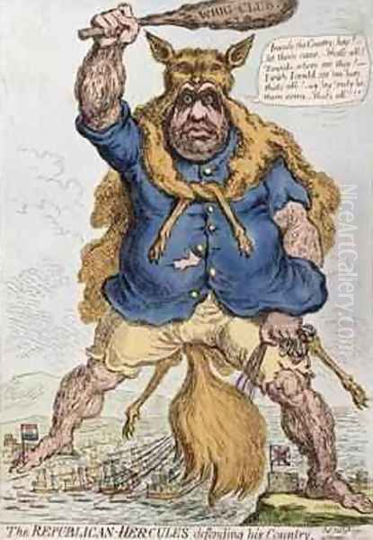 The Republican Hercules Defending his Country - view 1
