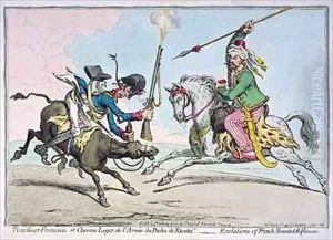 Tirailleur Francais et Chevau leger de lArmee de Pacha de Rhodes Tirailleur Francais et Chevau leger de lArmee de Pacha de Rhodes