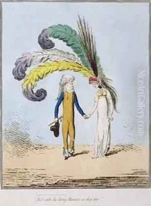 And catch the living Manners as they rise by James Gillray