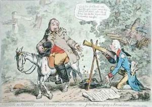 Begging no Robbery ie Voluntary Contribution or John Bull escaping a Forced Loan by James Gillray