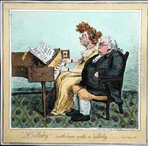 Lullaby soothe him with a lullaby by James Gillray