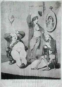 Morning Preparation by James Gillray