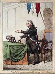 President de lAdminstration Municipale by James Gillray