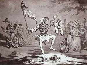 The Noble Sans Culotte by James Gillray