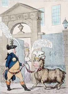The Visit to Piccadilly or A Prussian Reception