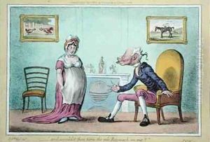 and wouldst thou turn the vile Reproach on me by James Gillray