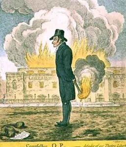 Counsellor OP defender of our Theatric Liberties by James Gillray