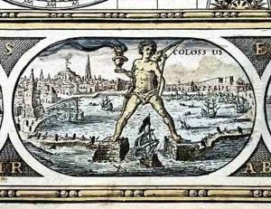 Destruction of the French Gun Boats or Little Boney and his Friend Talley in High Glee by James Gillray