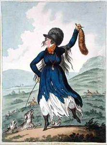 Diana returnd from the Chace by James Gillray