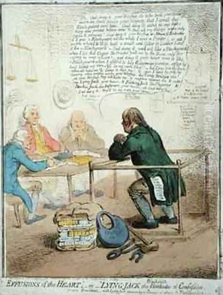 Effusions of the Heart or Lying Jack the Blacksmith at Confession - view 1