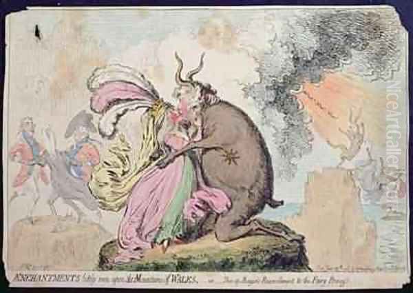 Enchantments lately seen upon the Mountain of Wales or Shon ap Morgans Reconcilement to the Fairy Princess - view 1