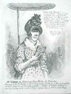 Mrs Gibbs the Notorious Street Walker and Extorter by James Gillray