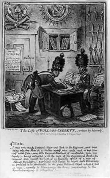 Plate 4 from The Life of William Cobbett - view 1