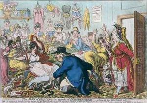 The Man of Feeling in Search of Indispensibles or A Scene at the French Milliners