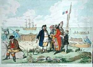 The Real Cause of the Present High Price of Provisions by James Gillray
