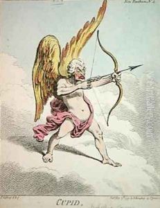 Cupid from the New Pantheon No 4 by James Gillray