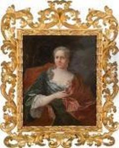 Bildnis Einer Adeligen Dame / Ritratto Dinobildonna by Jacopo (Giacomo) Amigoni