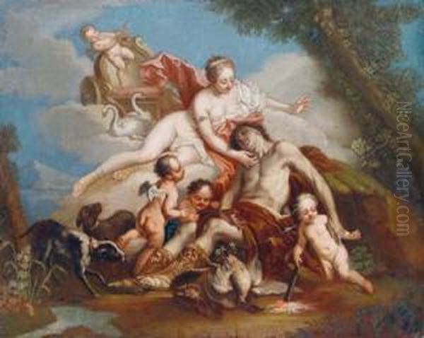 Umkreis Venus Den Tod Des Adonis Betrauernd - view 1