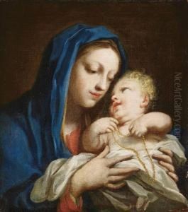 Madonna Mit Kind by Jacopo (Giacomo) Amigoni