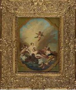Geburt Dervenus by Jacopo (Giacomo) Amigoni