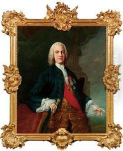 Ritratto Del Marchese De La Ensenada by Jacopo (Giacomo) Amigoni