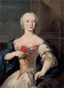 Ritratto Di Gentildonna Con Garofano Rosso