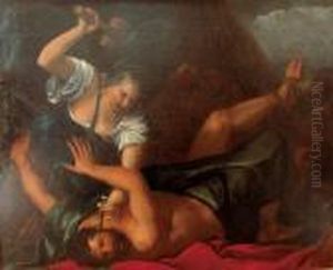 Jael I Sisera by Jacopo (Giacomo) Amigoni