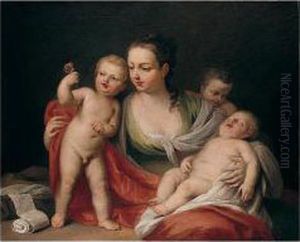 Charity by Jacopo (Giacomo) Amigoni