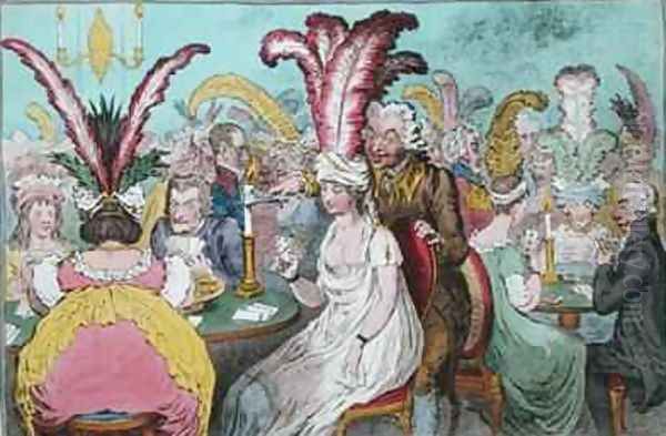 Lady Godivas Rout or Peeping Tom spying out Pope Joan - view 1