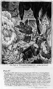 Plate 8 from The Life of William Cobbett by James Gillray