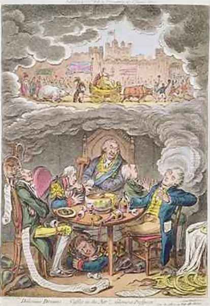 Delicious Dreams Castles in the Air Glorious Prospects vide An Afternoon Nap after the Fatigue of an Official Dinner 2 - view 1