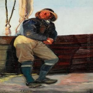 Fisherman From Skagen by Michael Ancher