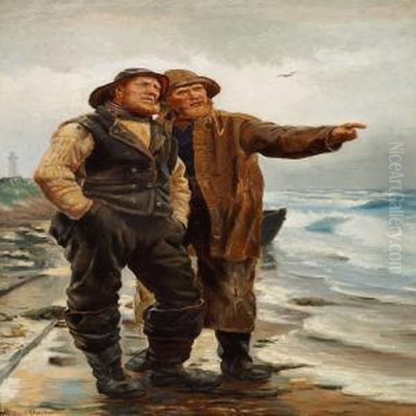 Two Fishermen - view 1